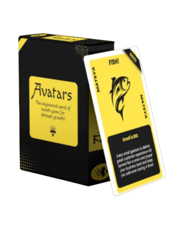 Avatars card deck by Pravin Shekar